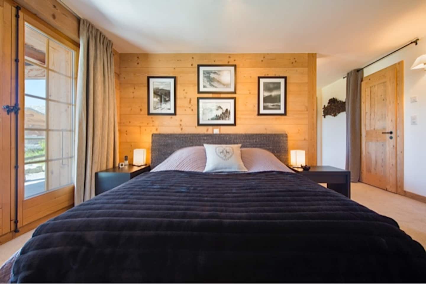 Bedroom 1 at Chalet Briethorn